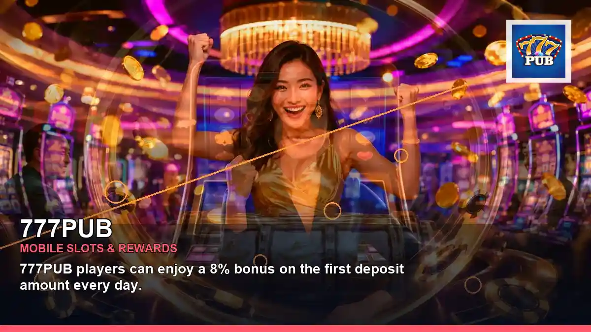 777PUB 777PUB fantasy games information for Philippine users scene with centered adventure online slot games for players in