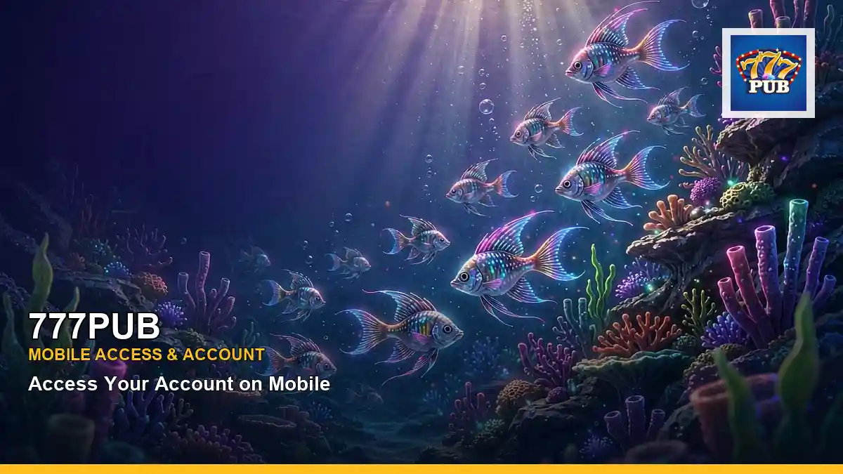 777PUB high-energy casino fishing games in a fish school layout for Philippine players