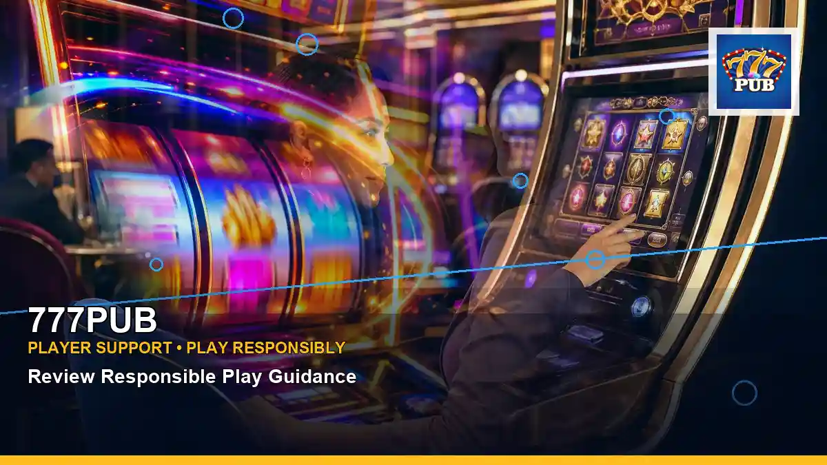 777PUB high-energy mobile casino app in a layered collage layout for Philippine players