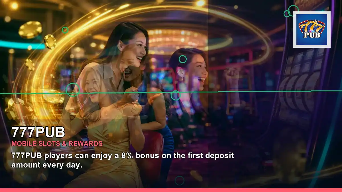 777PUB 777PUB wheel games information for Philippine users scene with right-diagonal first casino deposit and wallet options